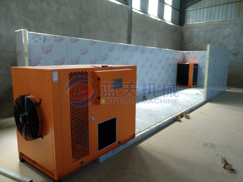 Arbutus drying machine installation site