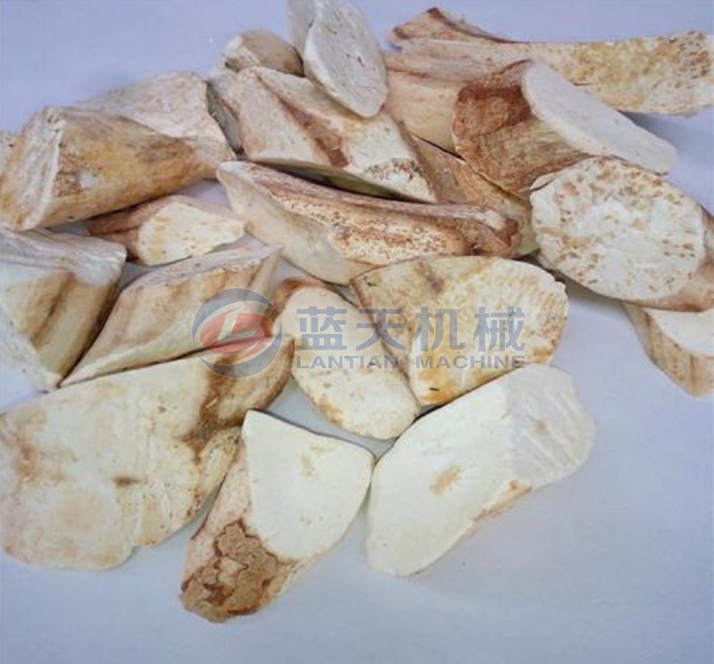 cassava chips dryer drying effect