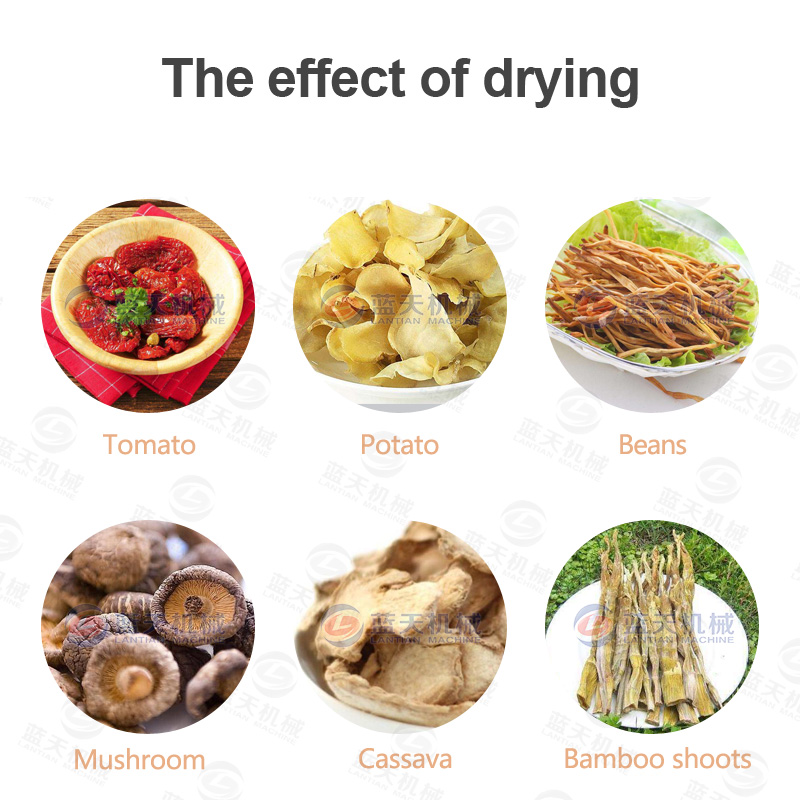 Other vegetable drying effect