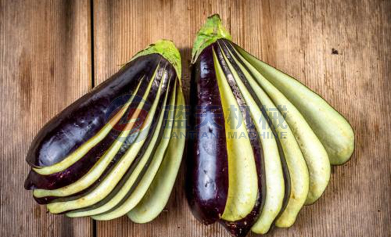 eggplant before drying