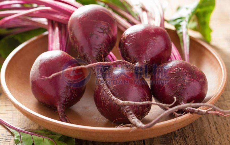 Beetroot before drying