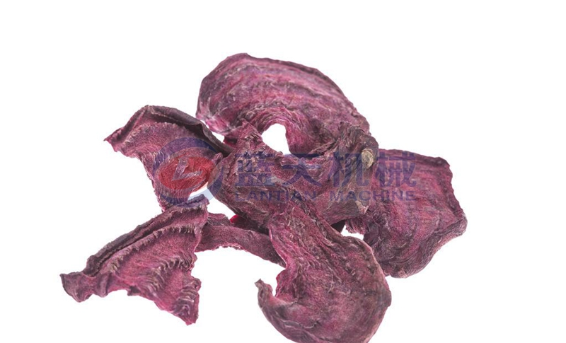 Beetroot dryer drying effect