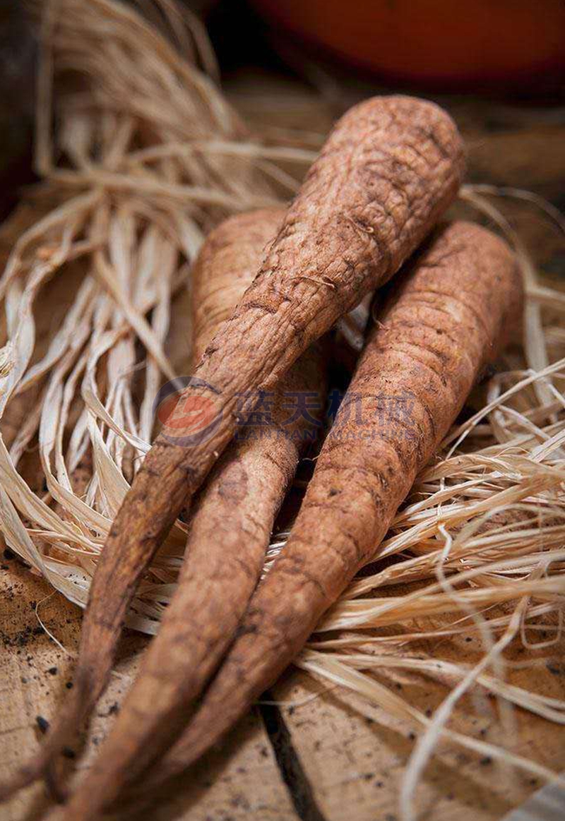 Parsnip dryer drying effect