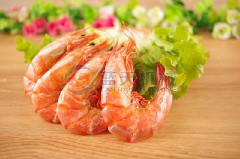 shrimp dryer drying effect