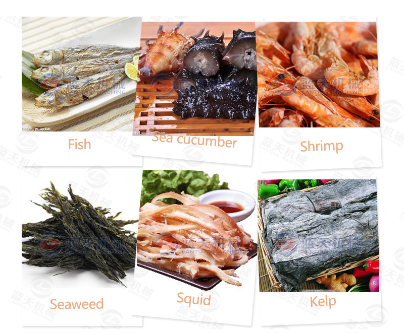 Other seafood drying effects