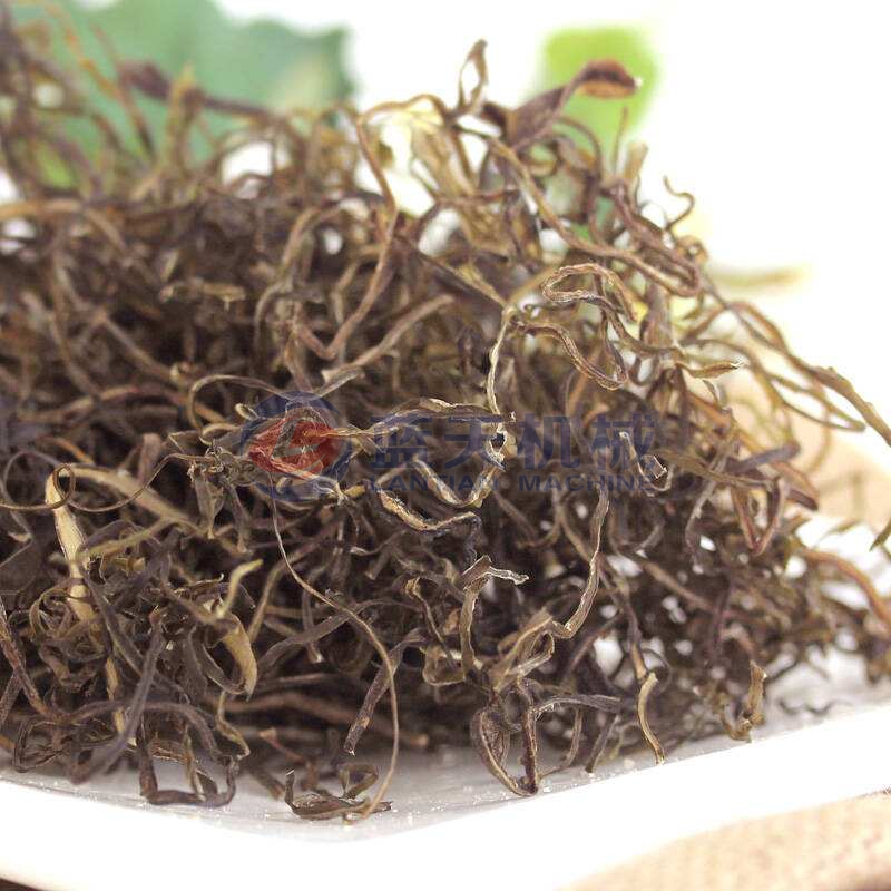 seaweed drying effect