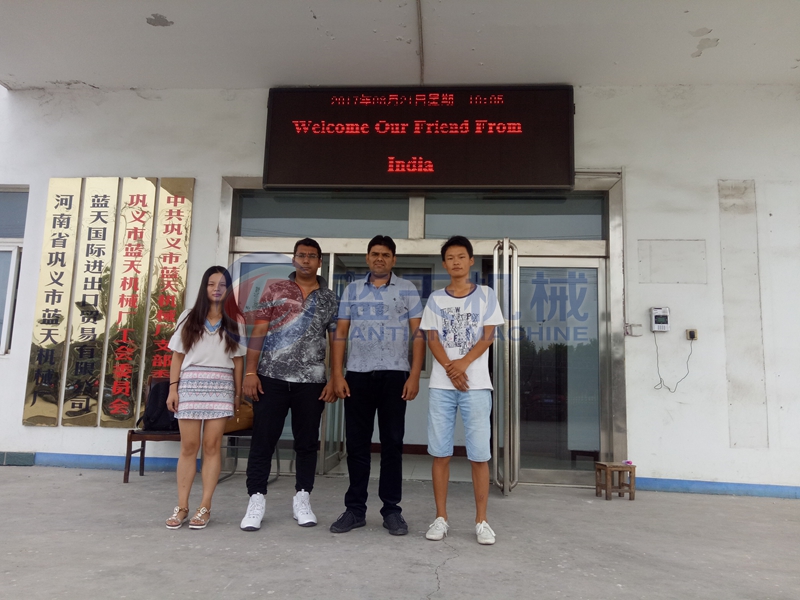 Abalone dryer manufacturer with customer