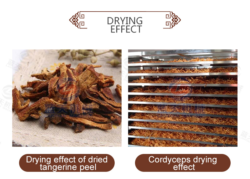 Herbal drying effect chart