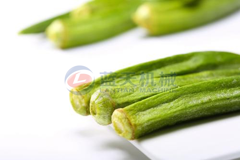 okra dryer drying effect