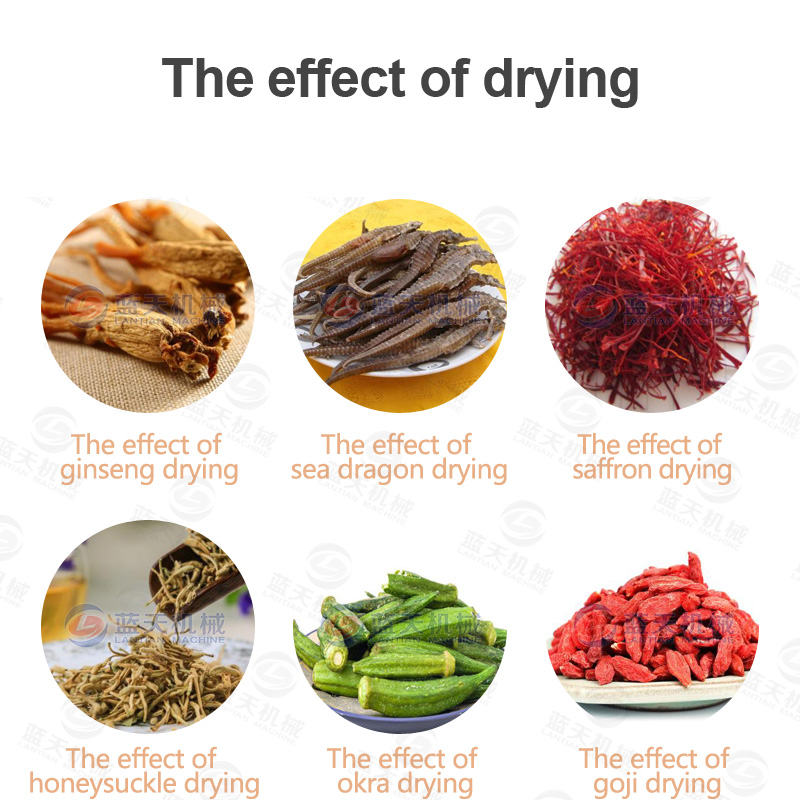 Other medicinal materials drying effect