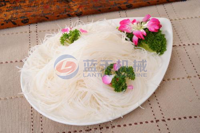 vermicelli before drying