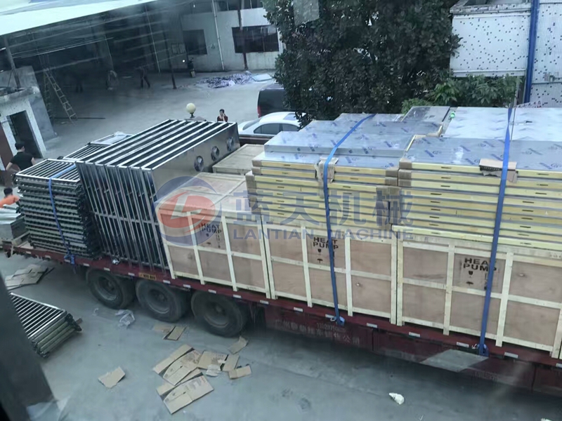 mango slice dryer packaging and transportation