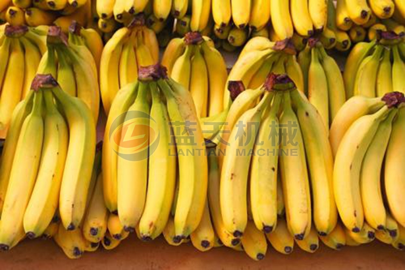 Banana drying effect