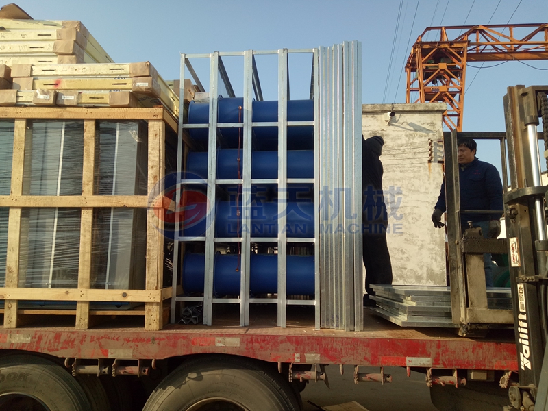 pineapple dryer packaging and transportation