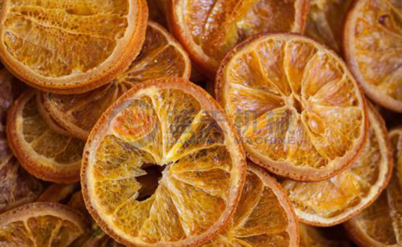 Citrus dryer drying effect