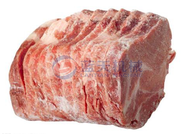 Pork cold storage freezing effect