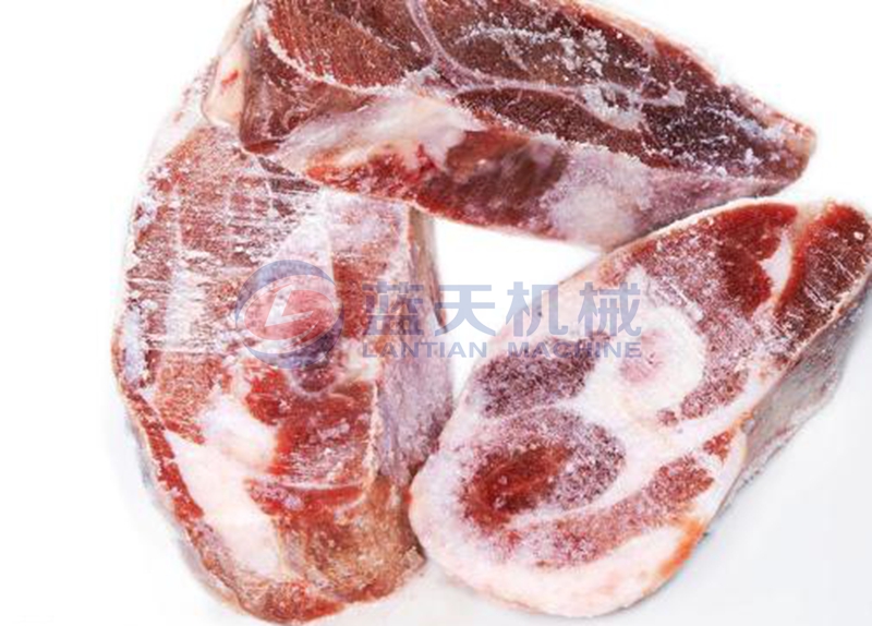 Pork cold storage freezing effect