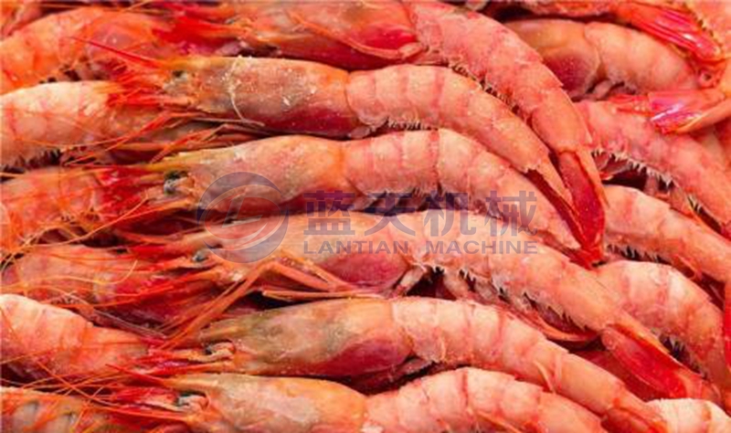 shrimp freezer freezing effect