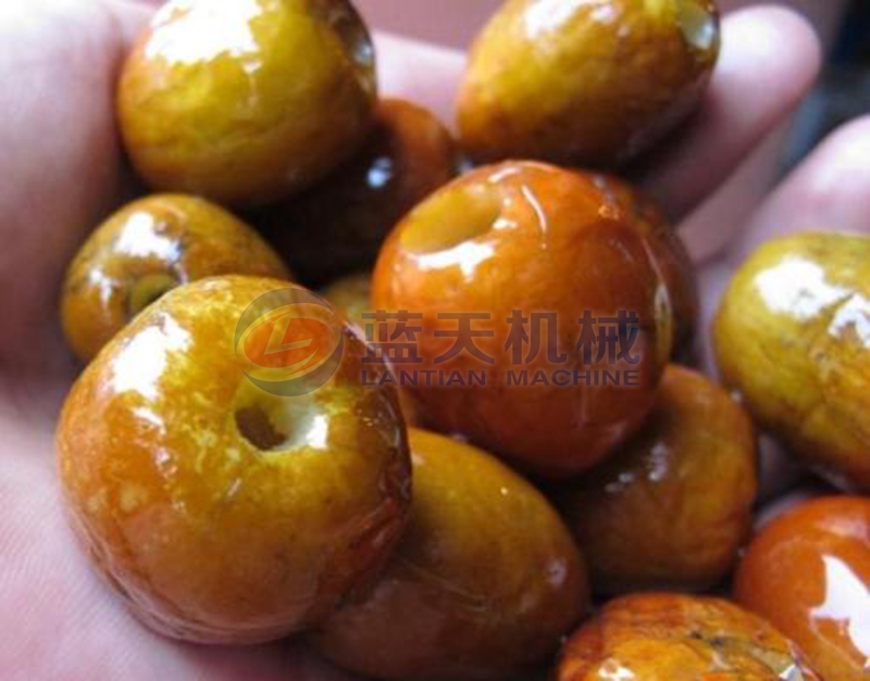 dates palm pitting machine effect