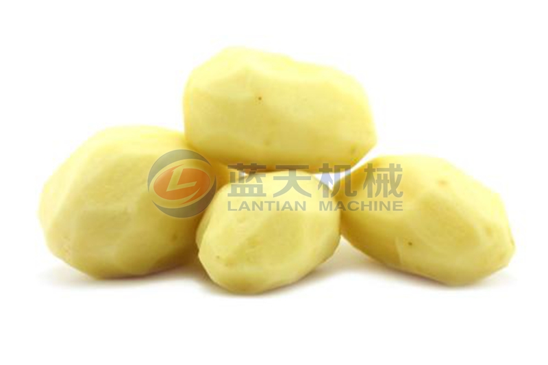 potato peeling machine effect