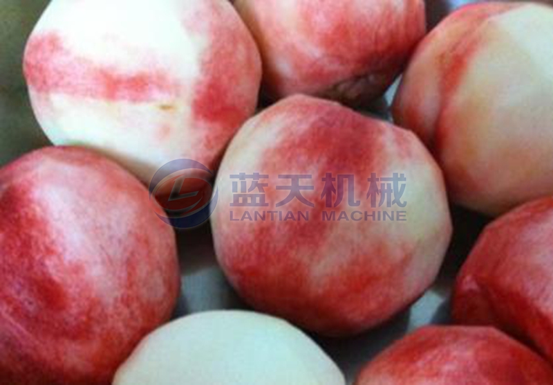 peach peeling machine effect