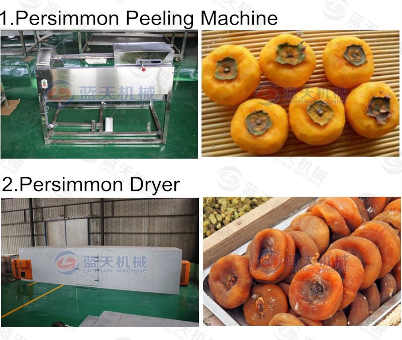 persimmon peeling machine support equipment