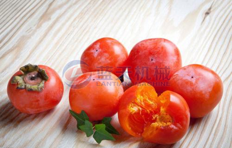 persimmon before peeling