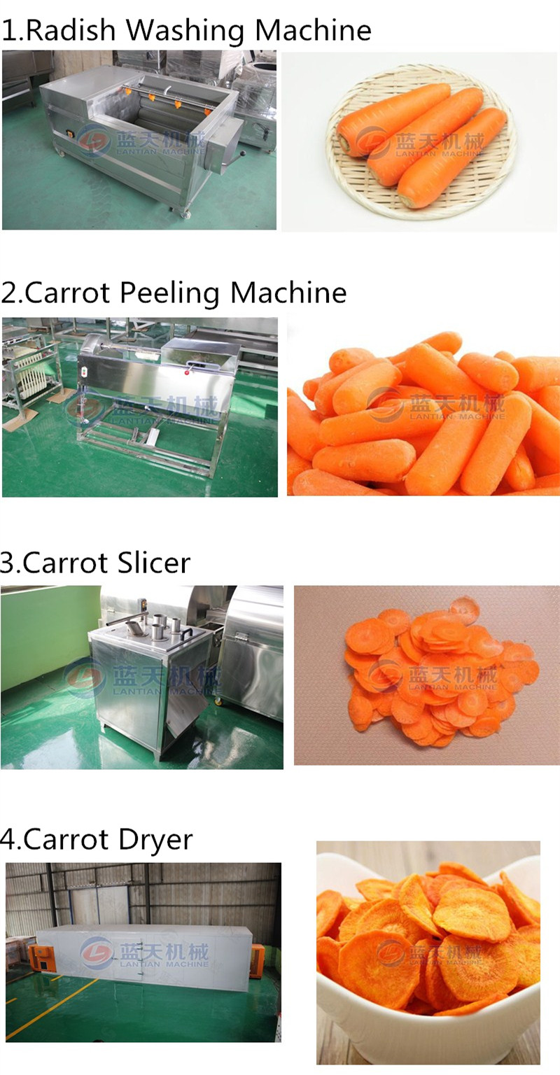 carrot peeling machine support equipment