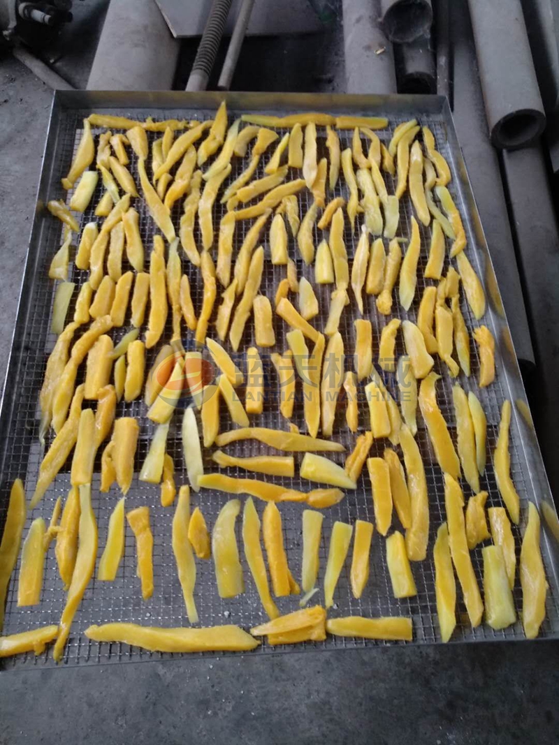 Mango drying process